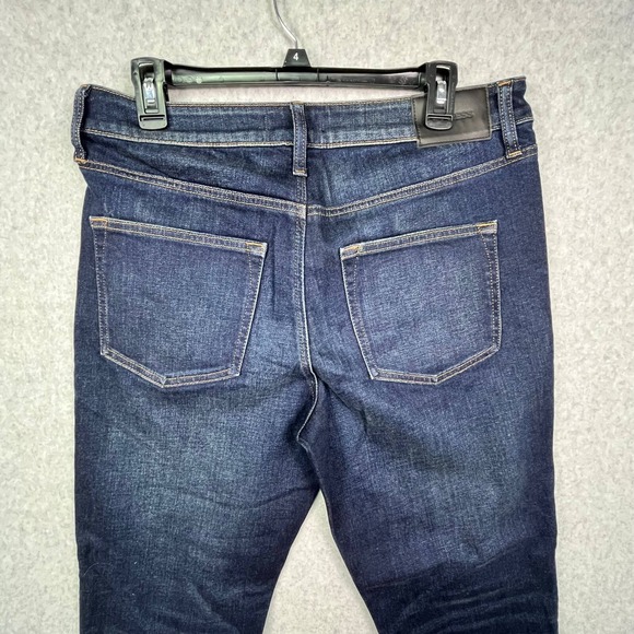 Express Jeans Men 34x27.5 Blue Denim Skinny Fit Stretch‎ Y2K Casual Faded - Picture 9 of 12